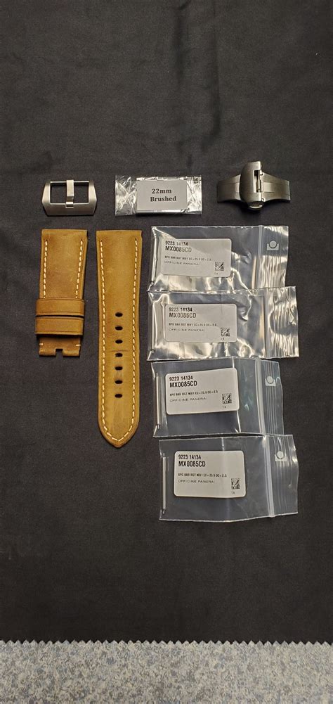 deployant strap for panerai|genuine panerai straps.